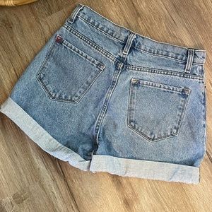 High waisted cuffed denim shorts BDG size 27